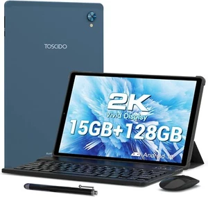 Android 12 10.3 inch Tablet 2K FHD 15GB RAM 128GB ROM 8 Core CPU 8000mAh BATTERY - Picture 1 of 8