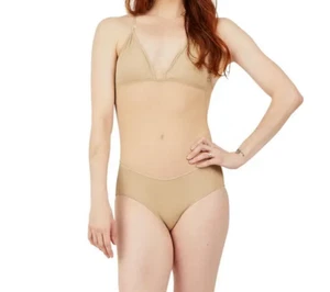 Capezio 3763W Adult Plunge Neck Mesh Midriff Leotard - Retail $40 - Picture 1 of 3
