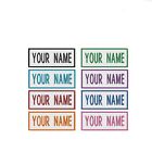 Custom Your Name Personalized Tag Embroidered Iron-On Patch Diy Applique Biker