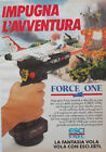 Pubblicità Advertising Italian Clipping 1990 JOYSTICK FORCE ONE ESCI ERTL  .