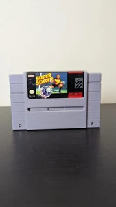 Super Soccer (SNES, 1992, Nintendo) SNS-FS-USA Cart Only - Picture 1 of 11