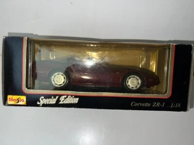 Maisto 1/18 Edición Especial 1993 40 Aniversario Corvette ZR-1 Diecast NUEVO Foto 1 de 4