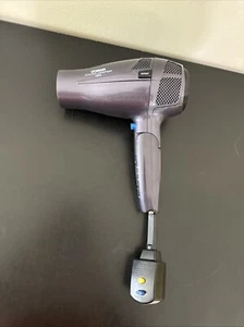 Conair 1875 Cord Keeper Hair Dryer Retractable Cord Folding Dark Purple - Picture 1 of 11