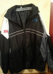 Sports Illustrated Carolina Panthers XL Full Zip Lightweight Windbreaker Jacke - Bild 1 von 6
