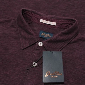 Good Man Brand NWT Casual Button Down Shirt Size Small in Purple 100% Cotton - Picture 1 of 11