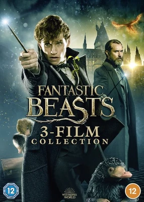 Fantastic Beasts 3-Film Collection (DVD) Eddie Redmayne (UK IMPORT) - Image 1 of 2