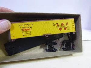 #845HO ATHEARN CAR KIT -WILSON'S -40' WOOD REEFERCAR - Picture 1 of 2