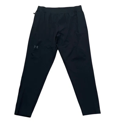 Under Armour Pants Men's XL Black Unstoppable Tapered Fitted Training 1352028 - Image 1 of 4