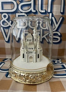 Bath and Body Works Disney Castle Cloche 3 Wick Candle Holder Lights Up - Picture 1 of 1