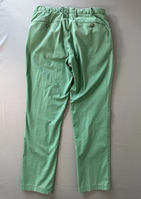 Incotex Pants Mens 31x29 High Comfort Pattern 39 Trousers Regular Fit Mint Green - Image 1 of 4