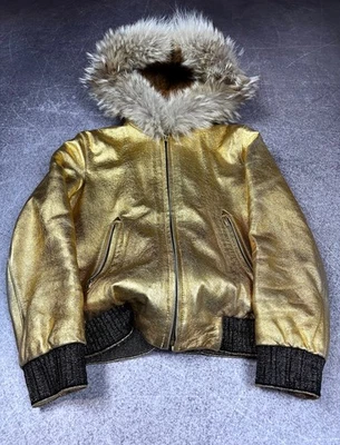 CHAQUETA BOMBER JAPONESA ISSEY MIYAKE ESTILO PELLE PELLE VIBRA PIEL/CUERO AÑOS 2000 Foto 1 de 4