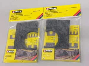 Still 34938 Portal Stone Dbl-TRK Gris Escala N Modelo Kit x2 en Paquetes - Imagen 1 de 3