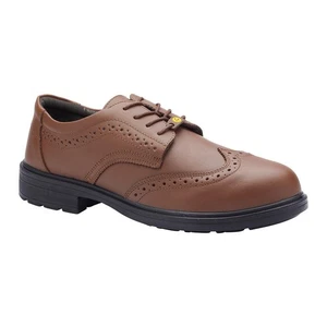 Blackrock Brogue Shoe Brown CF37 - Picture 1 of 8