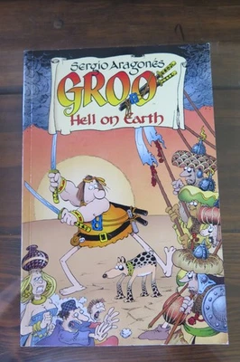 GROO HELL ON EARTH SERGIO ARAGONES TPB DARK HORSE CÓMICS MUY RAROS FUERA DE STOCK Foto 1 de 3