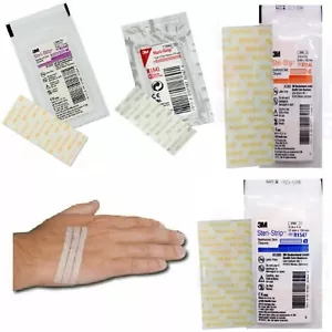 3M Steri Strip Reinforced Sterile Skin Wound Closures R1540 R1541 R1542 R1546 - Picture 1 of 9