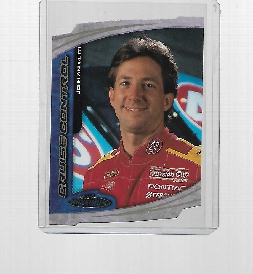 2000 MAXX RACING CRUISE CONTROL DIE-CUT JOHN ANDRETTI #CC3 - Image 1 of 1