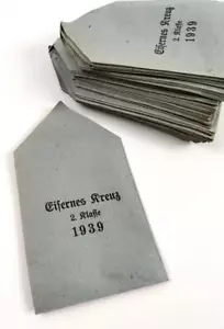 Tüte für ein Eisernes Kreuz 2.Klasse 1939. Es handelt sich hier um eine ältere R - Bild 1 von 5