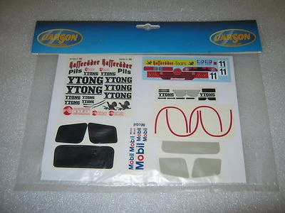 Aufkleber Renntruck Mercedes 1:24 Carson Speedy24 Slotcar a.WWS ABC Rennbahn  - Bild 1 von 2