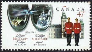 ROYAL MILITARY COLLEGE, UNIFORM = HISTORY * Canada 2001 #1906 MNH STAMP