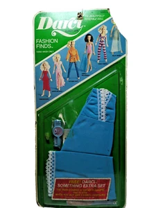 1979 Vintage Kenner Darci Doll Fashion Finds Outfit Blue Angel New NOC JRR11 - Picture 1 of 5