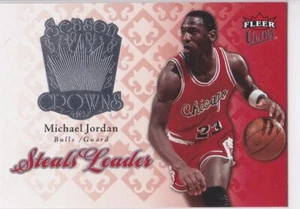 MICHAEL JORDAN 2007/08 Fleer Ultra SEASON CROWNS $$ RARE Card Basketball BULLS! - Picture 1 of 2