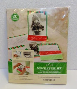 Juego de boletines Hallmark contiene hojas tarjetas y sobres para 18 boletines - Imagen 1 de 7