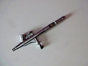 ** GECKLER ** ORIGINAL AIRBRUSH GUN - TOP AIR 0.20MM FLOW CUP GUN - Picture 1 of 1