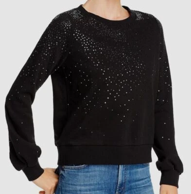 Generation Love Women's Black Sequined Long Sleeve Sweater Size M - Image 1 of 3