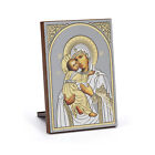 Ikone Gottesmutter Von Wladimir Holz 6x8,5cm christlich 11082