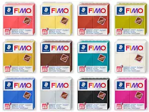 Fimo Leather Effect - Modelling Clay - 57g Packs - Picture 1 of 13