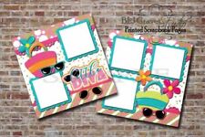 Premade Scrapbook Pages