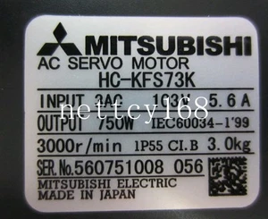 #10261--MITSUBISHI HC-KFS73K AC Servo Motor New IN BOX - Picture 1 of 2