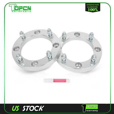 2 espaciadores de rueda plateados 4x156 12x1,5 tacos 1" de grosor para Polaris RZR XP 1000 14-18 Foto 1 de 4