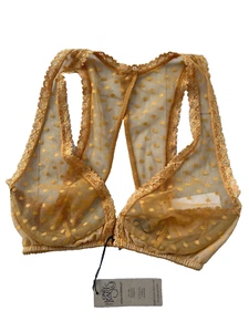Only Hearts Coucou Lola Dot Bralette Honey ( S ) - Picture 1 of 2