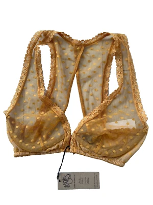 *** Only Hearts Coucou Lola Dot Bralette Honey ( S ) - Image 1 of 2