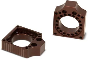Pro Circuit Axle Blocks-Kawasaki-KX 250F-04-16-Brown - Picture 1 of 1