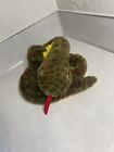 Vtg. 1999 Ty The Beanie Buddies Collection Green Yellow Snake Plush Toy 45-47?