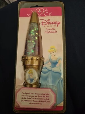 Disney Cinderella Princess Sparkle Nightlight  NIP - Image 1 of 4