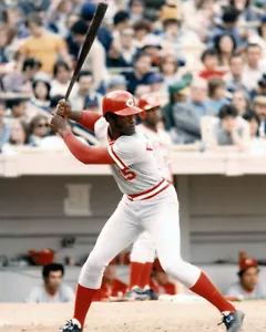 George Foster - Cincinnati Red, 8x10 Color Photo - Picture 1 of 1