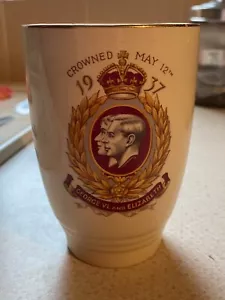 Rare Royal George VI Cup 1937 The Crown - Picture 1 of 2