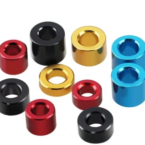 M2 M3 M4 Aluminum Alloy Bushing Gasket Round Sleeve Unthreaded Spacers Standoff - Picture 1 of 9