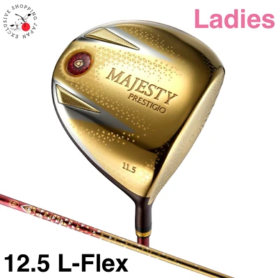 Majesty Prestigio 13 Ladies Driver 12.5° 2024 Women L-Flex TL760 Graphite Shaft - Image 1 of 4