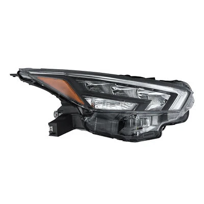 Faro LABLT para Nissan Versa S SV SR 2020-21 lado derecho LED cromado Foto 1 de 4