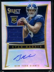 2013 Select Ryan Nassib Auto Patch RC Serial #11/99 Prizm SP - Picture 1 of 1
