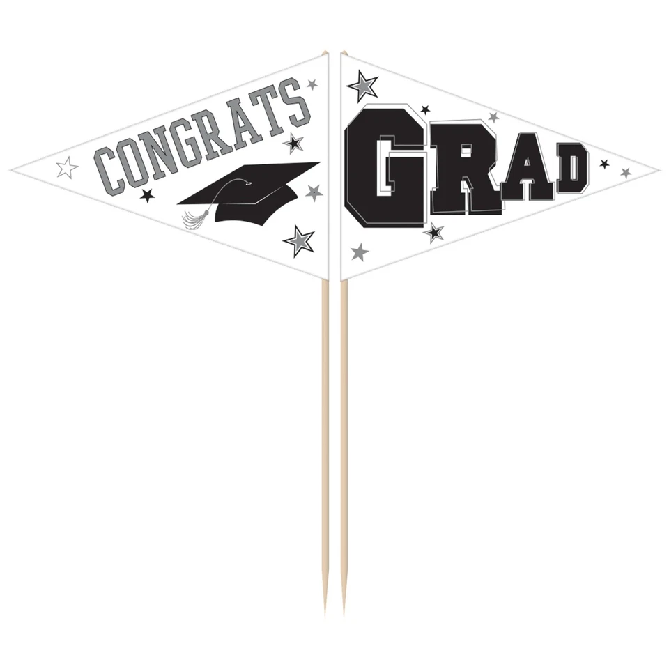 Felicidades Graduación Escuela Temática Fiesta Decoración Bandera Selecciones 3 COLORES Foto 1 de 1