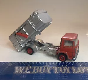 SIKU V274 Haller Mullwagen Magirus Refuse Wagon Red -Restore Repair RARE GERMANY - Picture 1 of 9