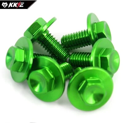 Front Fork Protector Bolt Fit KAWASAKI KX85/125/250 KX250F KX450F KLX 1998-2018 - Image 1 of 4
