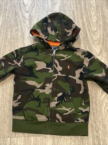 Polo Ralph Lauren camo boy size 5 sweater - Picture 1 of 3