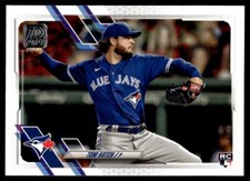 Tom Hatch 2021 Topps Series Two 2 Rookie Card RC #556 Toronto Blue Jays