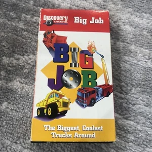 DISCOVERY CHANNEL VHS BIG JOB DIE GRÖSSTEN COOLSTEN LKW DER GANZEN WELT - Bild 1 von 3